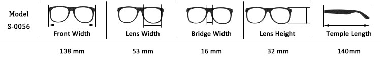 Men Acetate Titanium Glasses