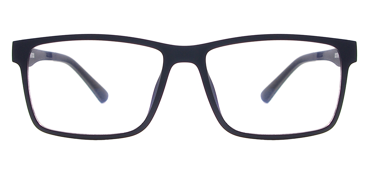 Ultem Rectangular Clip-On Sunglasses